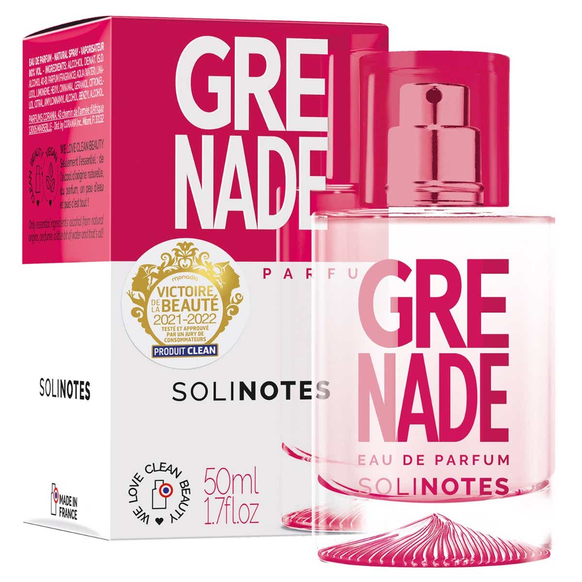 SOLINOTES EAU DE PARFUM GRENADE 50ML