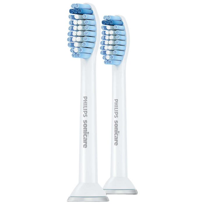 SONICARE SENSITIVE TETES DE BROSSE A DENTS STANDARDS LOT DE 2