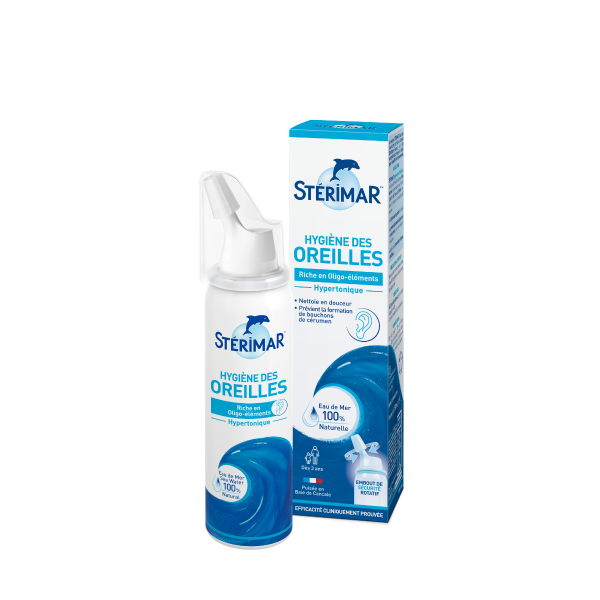 STERIMAR HYGIENE DES OREILLES 50ML