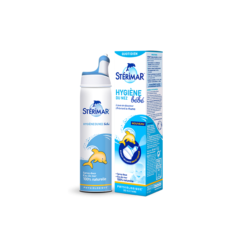 STERIMAR STERIMAR BEBE HYGIENE DU NEZ 0 A 3 ANS 100ML
