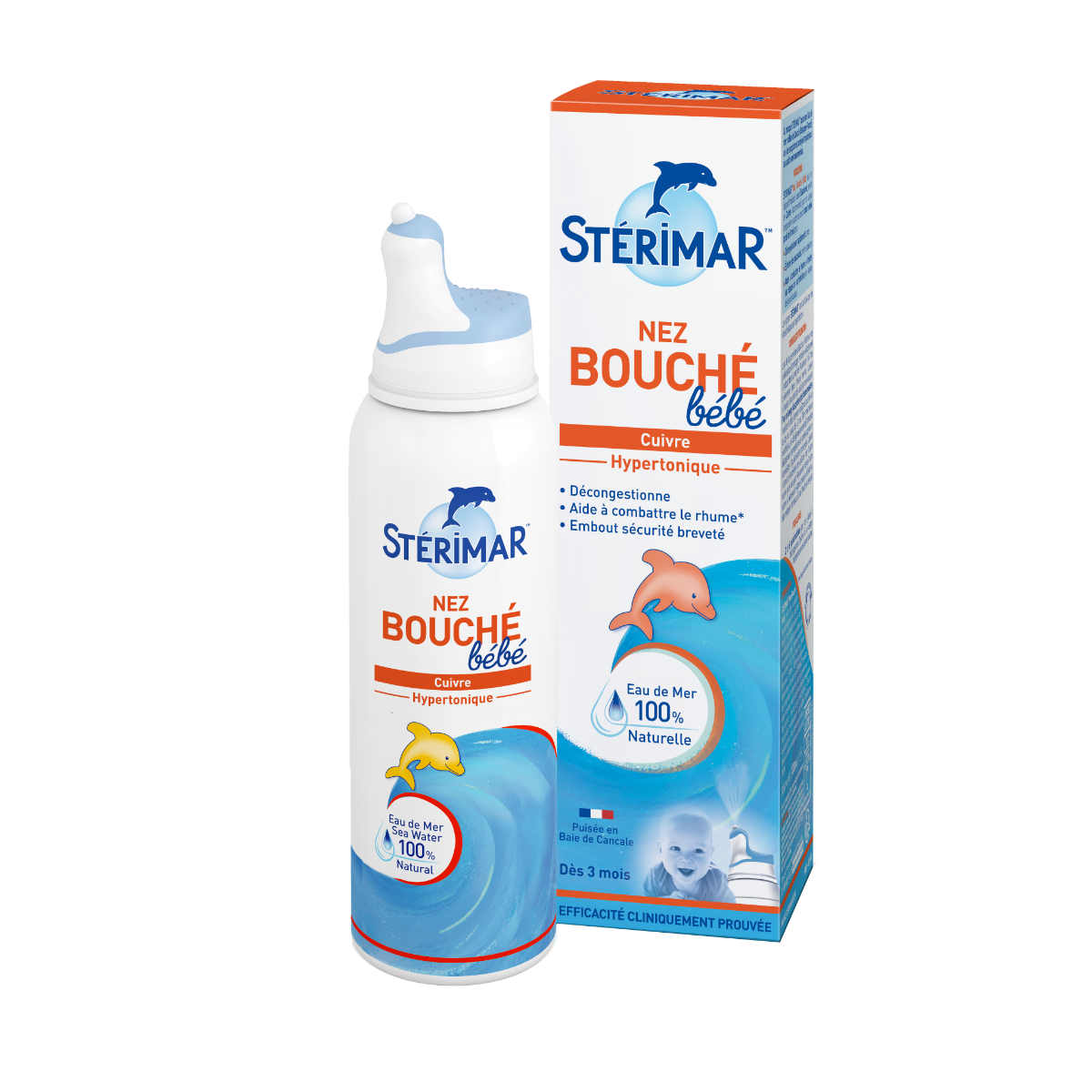 STERIMAR STERIMAR NEZ BOUCHE BEBE ET ENFANT 100ML