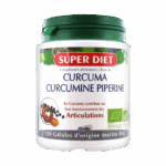 SUPER DIET CURCUMA PIPERINE BIO 120 GELULES