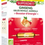 SUPERDIET GINSENG GELEE ROYALE ET ACEROLA BIO 30X15ML