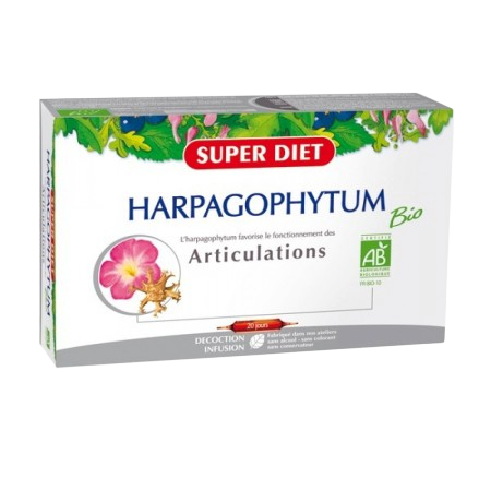 SUPERDIET HARPAGOPHYTUM BIO 20 AMPOULES DE 15 ML