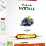 SUPERDIET MYRTILLE BIO 20 AMPOULES DE 15 ML