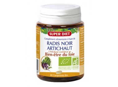 SUPERDIET RADIS NOIR ET ARTICHAUT BIO 90 GELULES