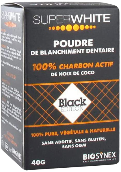 SUPERWHITE SUPERWHITE POUDRE DE BLANCHIMENT DENTAIRE 80G
