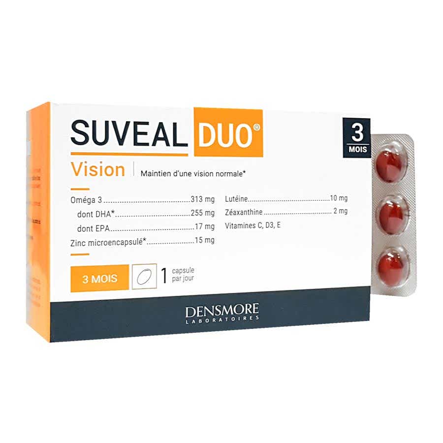 SUVEAL DUO COMPRIMES A CROQUER 180 GELULES