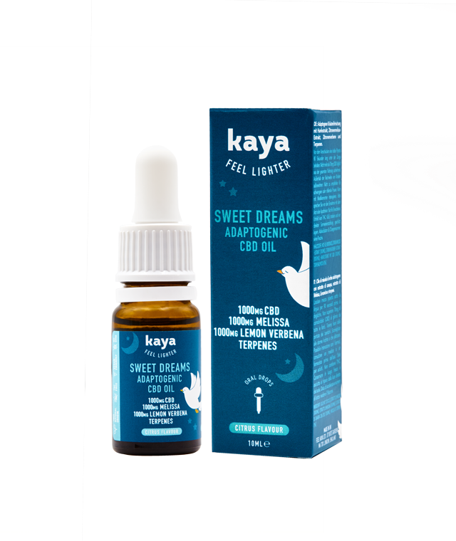 SWEET DREAMS HUILE ADAPTOGENE 10 CBD 10ML