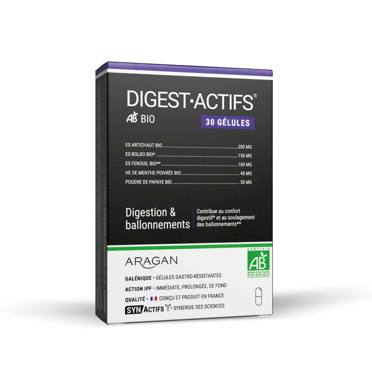 SYNACTIFS DIGESTACTIFS DIGESTION 30 GELULES