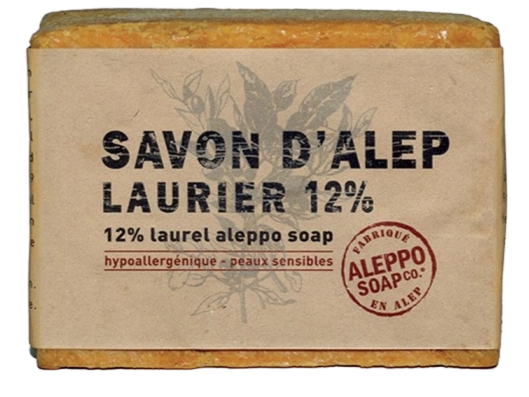 TADE SAVON D ALEP LAURIER 12 200G