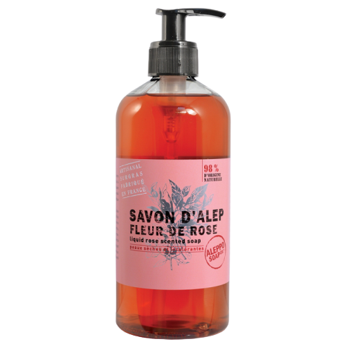 TADE SAVON D ALEP LIQUIDE ROSE 500ML
