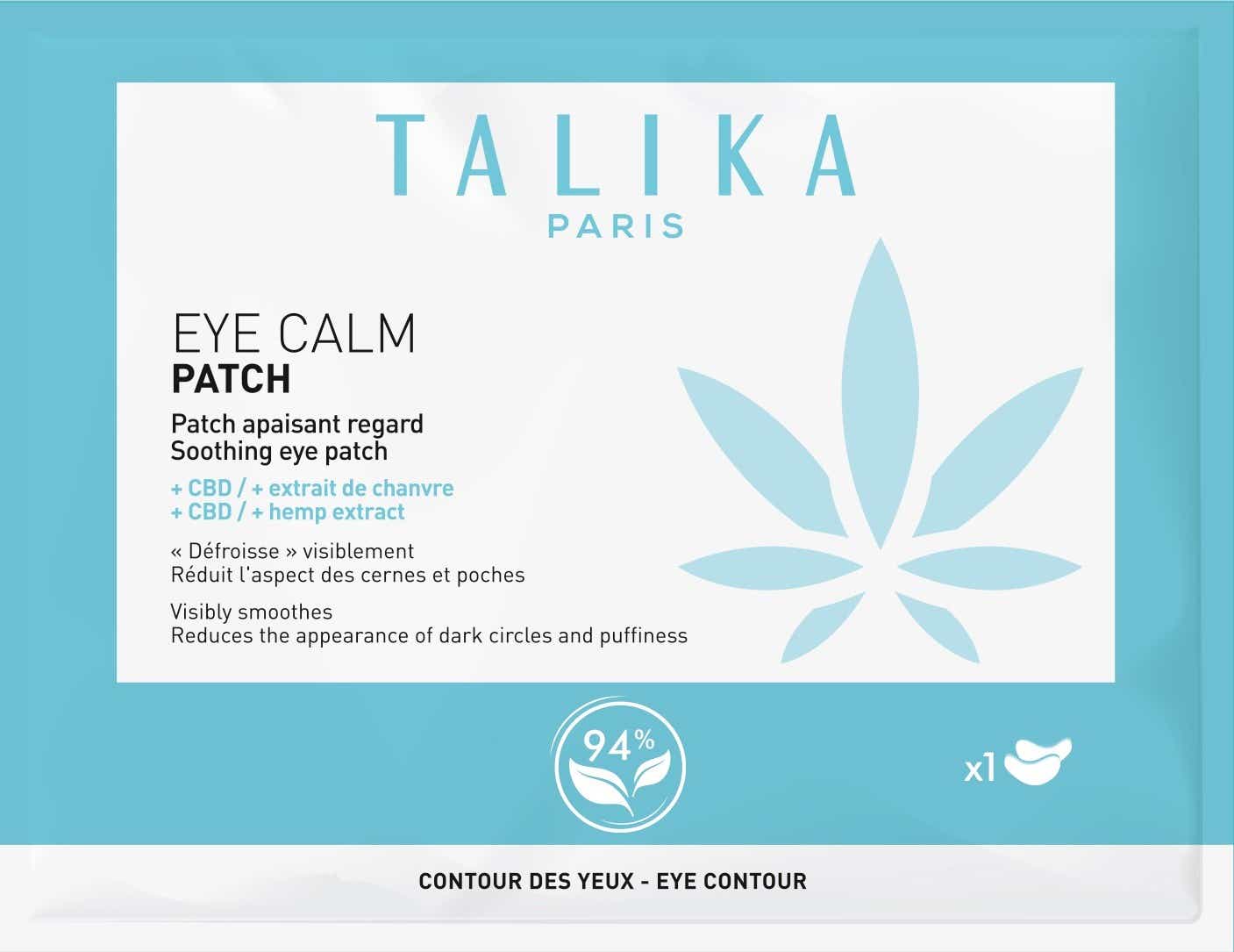 TALIKA EYE CALM PATCH PATCH APAISANT REGARD