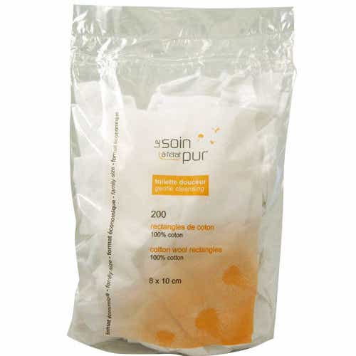 TETRA MEDICAL RECTANGLES DE COTON 200 UNITES