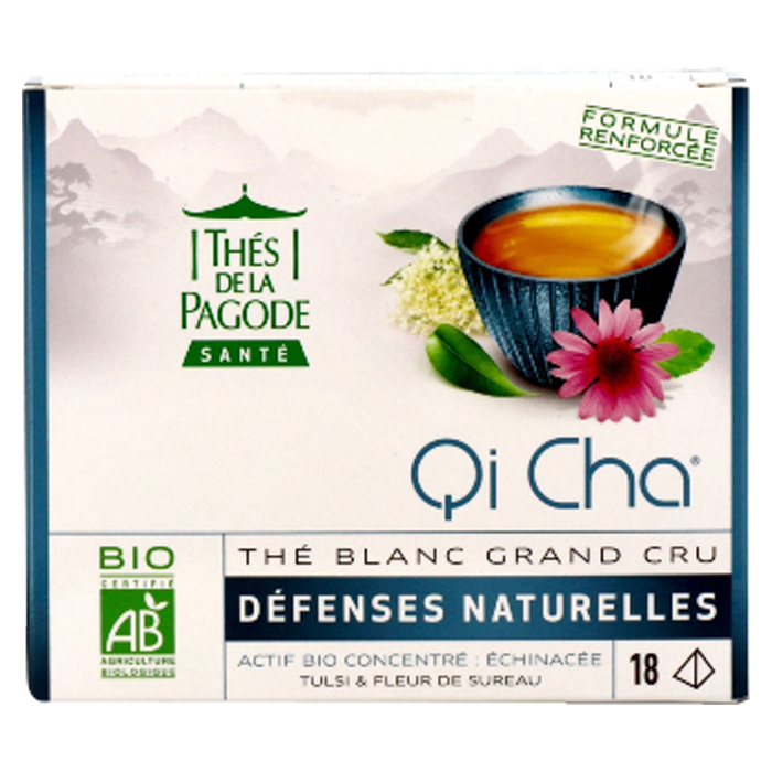 THES DE LA PAGODE QI CHA 18 SACHETS