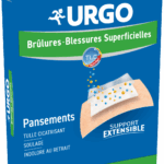 URGO BRULURES BLESSURES SUPERFICIELLES PANSEMENTS STERILES GRAND FORMAT 4 UNITES