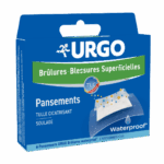 URGO PANSEMENTS WATERPROOF BRULURES BLESSURES SUPERFICIELLES X6