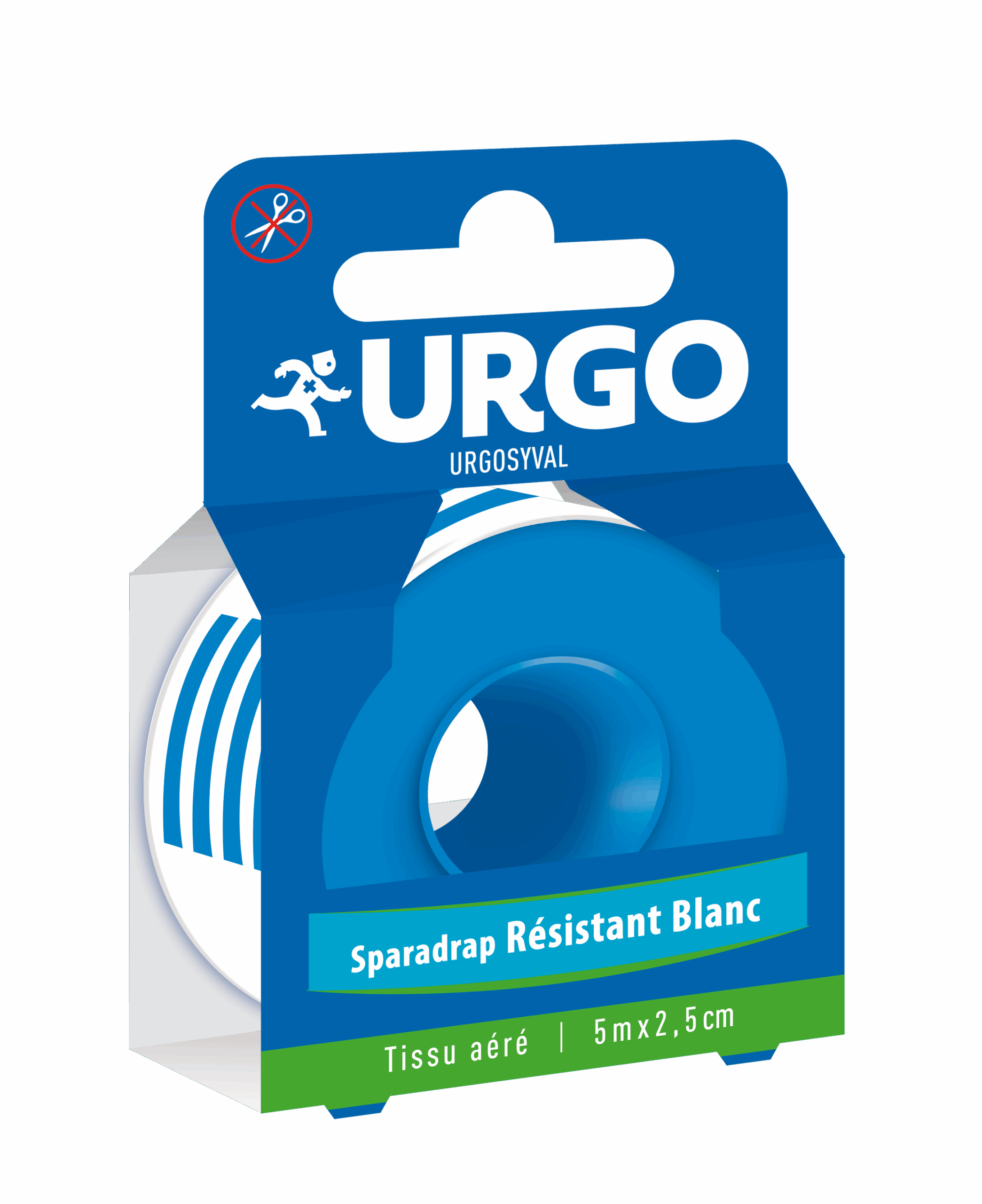URGO URGOSYVAL SPARADRAP DE FIXATION 5M X 25CM