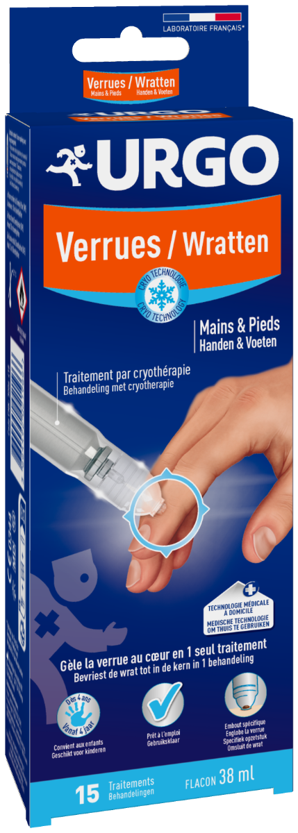 URGO VERRUES MAINS ET PIEDS FLACON 38ML