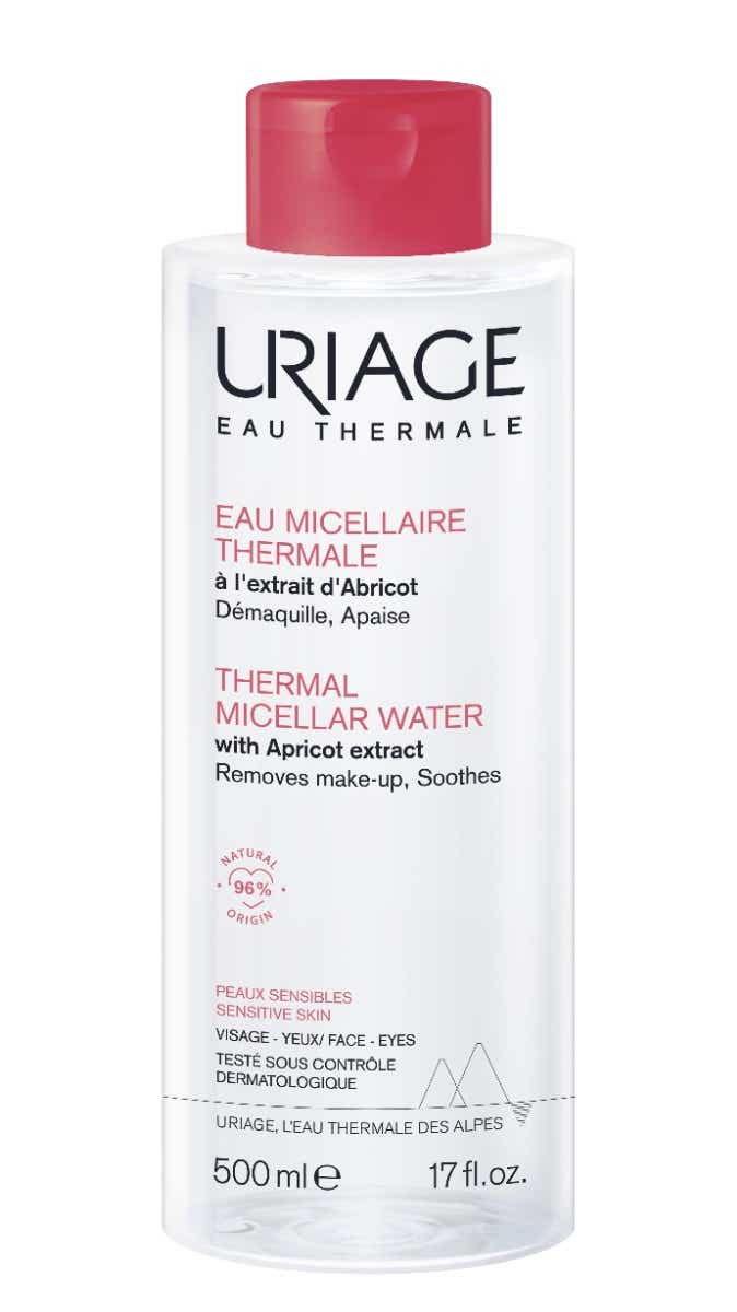 URIAGE EAU MICELLAIRE THERMALE VISAGE ET YEUX PEAUX SENSIBLES 500ML