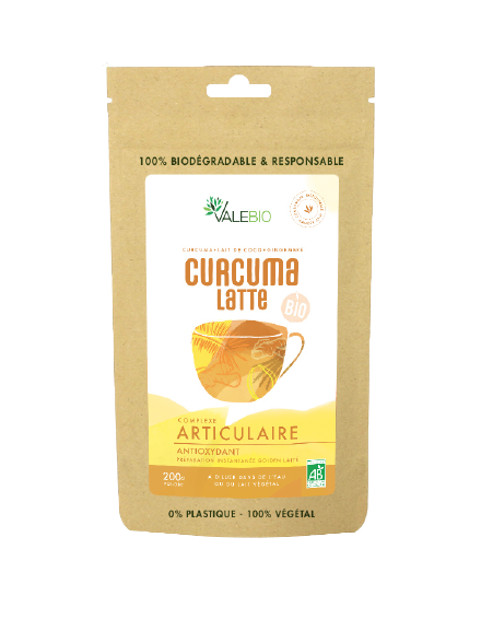 VALEBIO CURCUMA LATTE BIO 200G