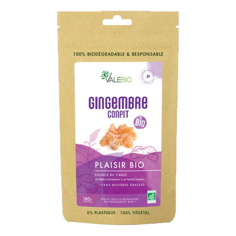 VALEBIO GINGEMBRE CONFIT BIO 180G