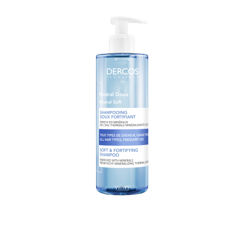 VICHY DERCOS MINERAL DOUX SHAMPOOING DOUX FORTIFIANT 400ML