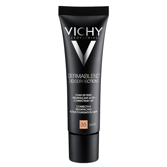 VICHY DERMABLEND 3D CORRECTION FOND DE TEINT RESURFACANT ACTIF CORRECTEUR 16 H 35 SAND 30ML