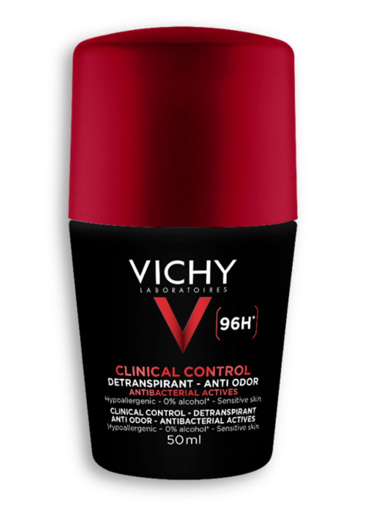 VICHY HOMME DEODORANT ROLL ON DETRANSPIRANT 96H 50ML