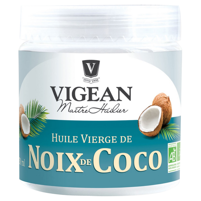 VIGEAN HUILE VIERGE DE NOIX DE COCO 250ML