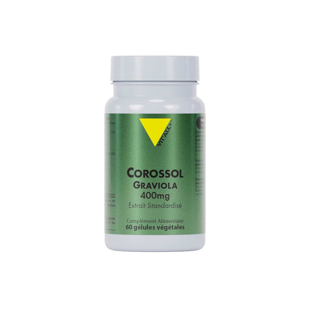 VITALL COROSSOL GRAVIOLA 400MG 60 GELULES
