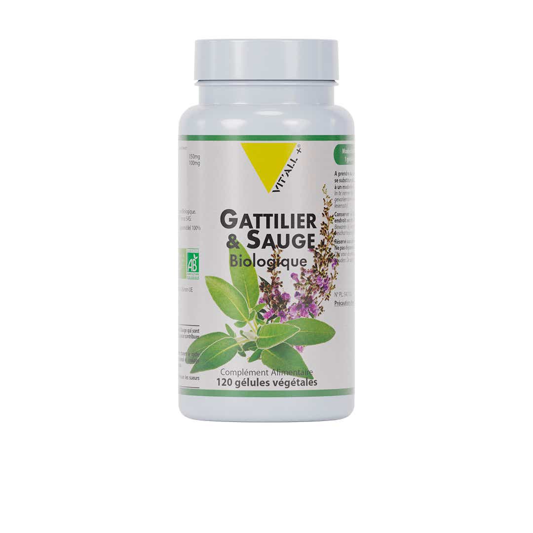 VITALL GATTILIER SAUGE 120 CAPSULES VEGETALES