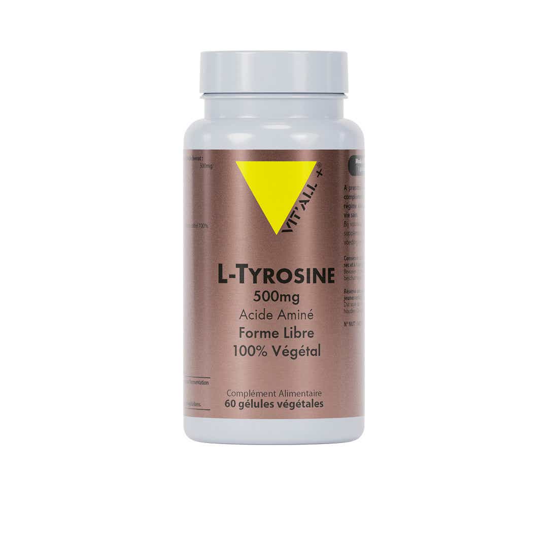 VITALL L TYROSINE 500MG 60 COMPRIMES