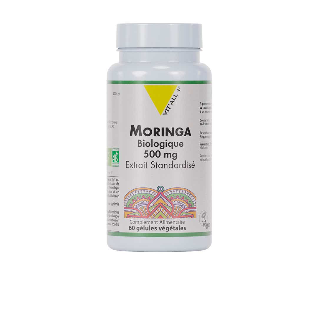VITALL MORINGA BIO 500MG 60 GELULES