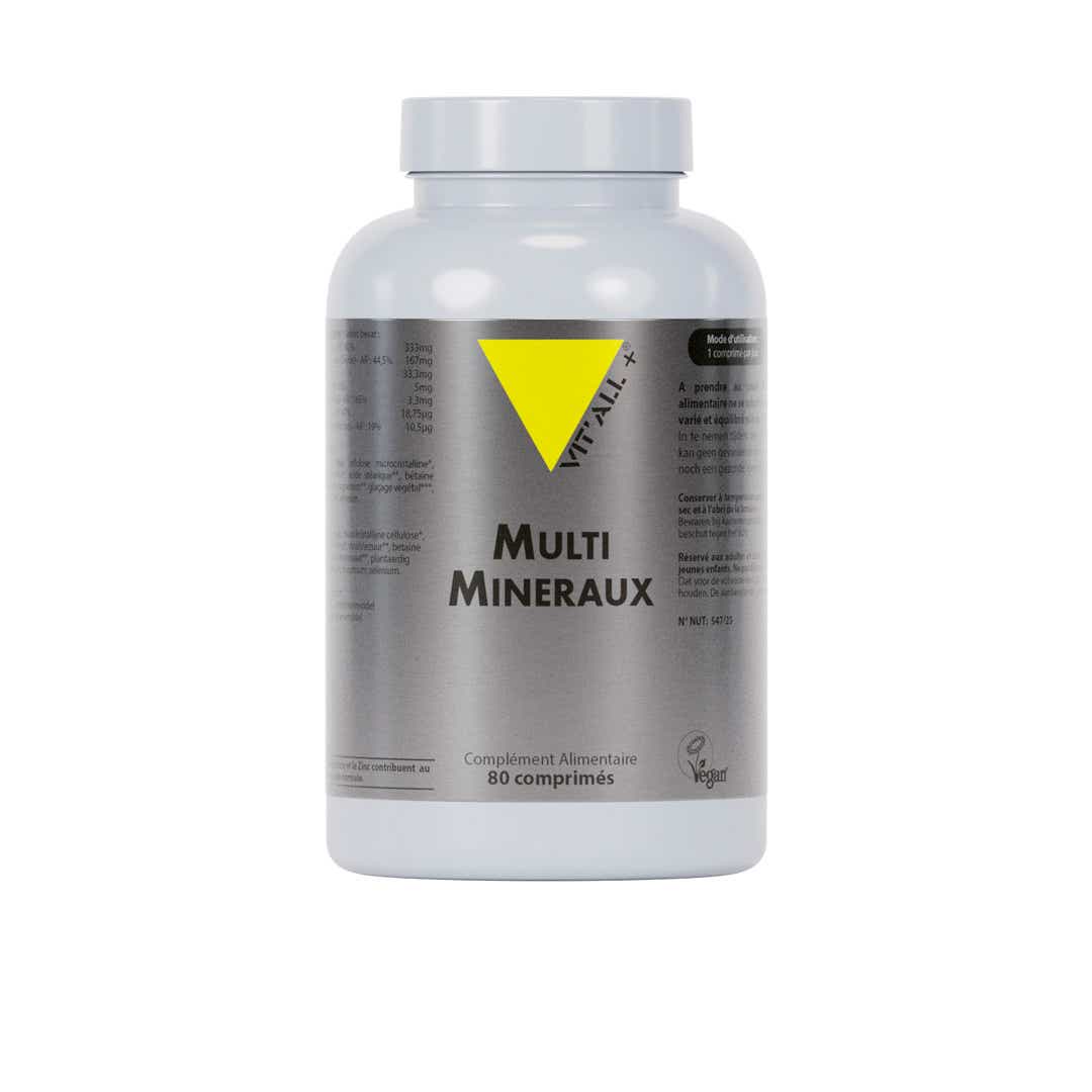 VITALL MULTI MINERAUX 80 COMPRIMES