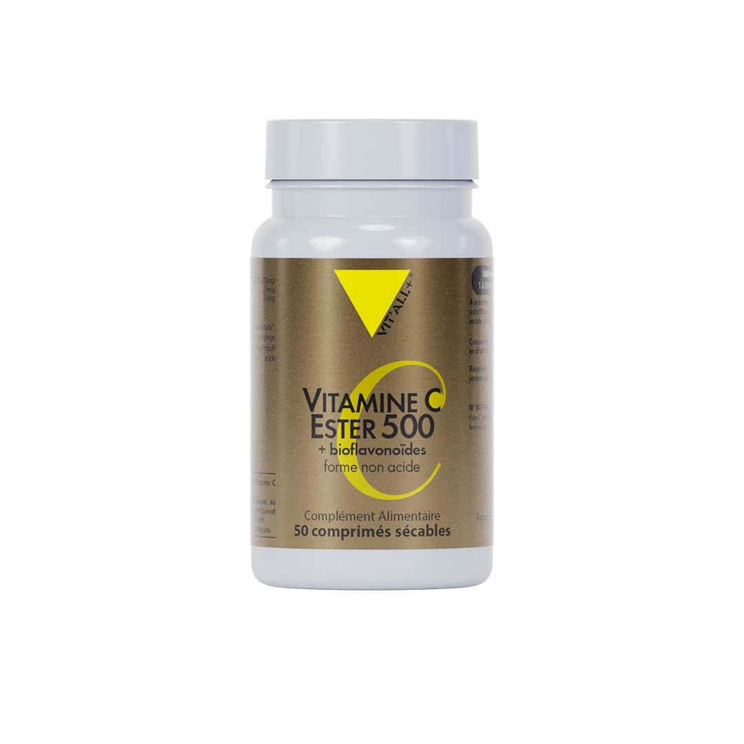 VITALL VITAMINE C ESTER 500 BIOFLAVONOIDES 50 COMPRIMES
