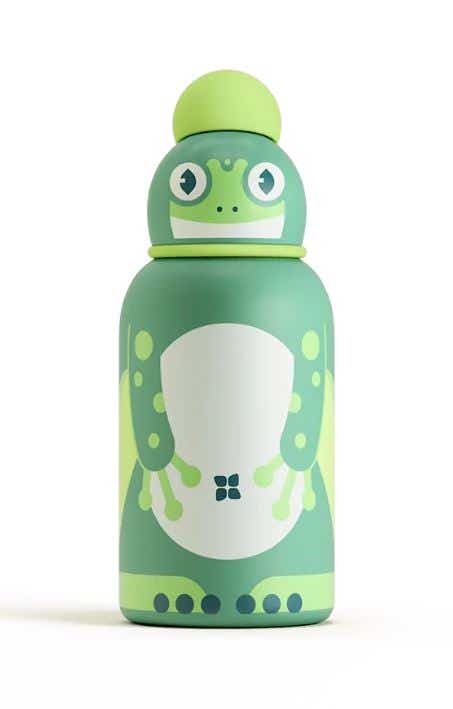 WATERDROP GOURDE INOX ENFANT FREDDY LA GRENOUILLE 400ML