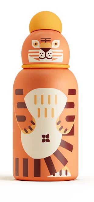 WATERDROP GOURDE INOX ENFANT TILLY LE TIGRE 400ML