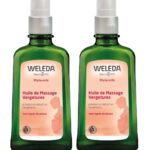 WELEDA HUILE DE MASSAGE VERGETURES 2X100ML