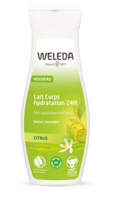 WELEDA LAIT CORPS VIVIFIANT AU CITRUS BIO 200 ML