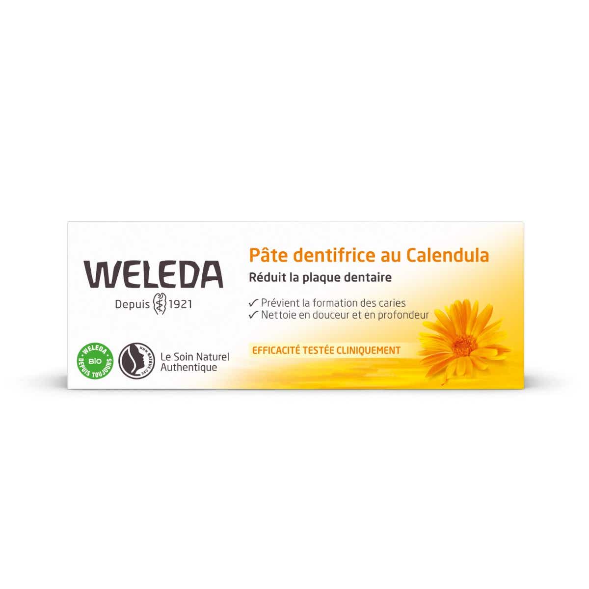 WELEDA PATE DENTIFRICE AU CALENDULA GOUT ANIS 75ML
