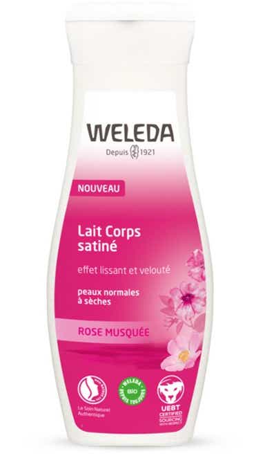 WELEDA ROSE MUSQUEE LAIT CORPS SOYEUX 200 ML