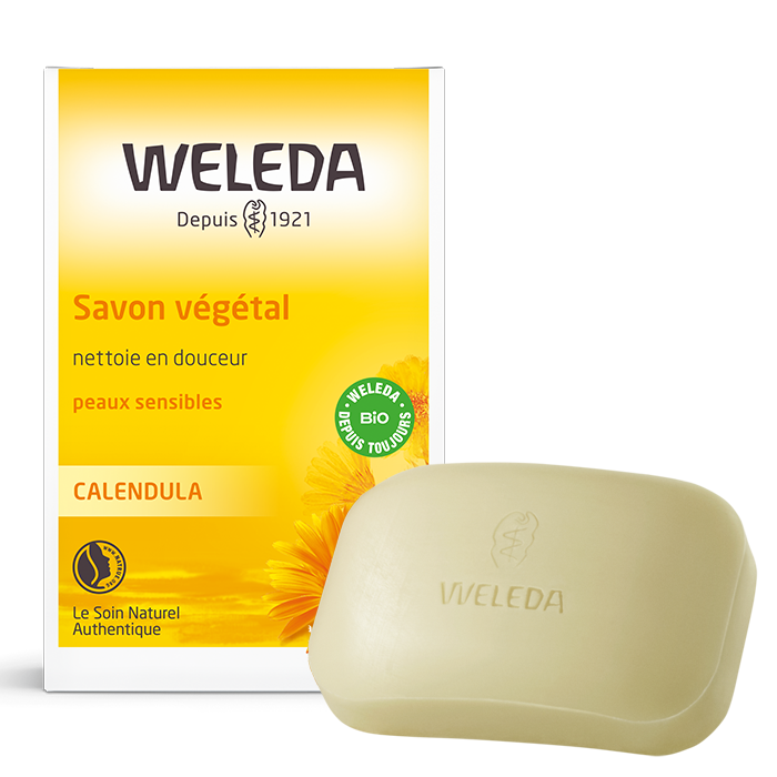 WELEDA SAVON VEGETAL AU CALENDULA 100G