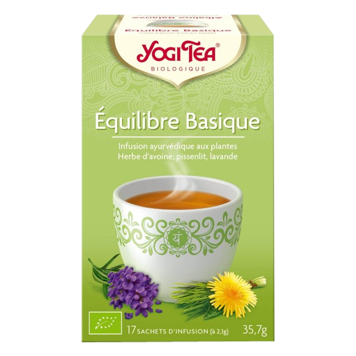 YOGI TEA EQUILIBRE BASIQUE BIO 17 SACHETS