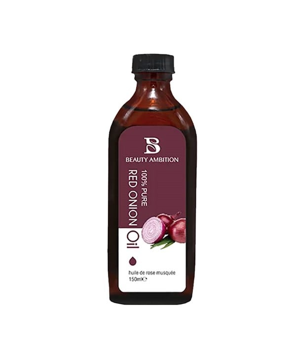 100 POUR CENT D'HUILE D'OIGNON ROUGE PURE 