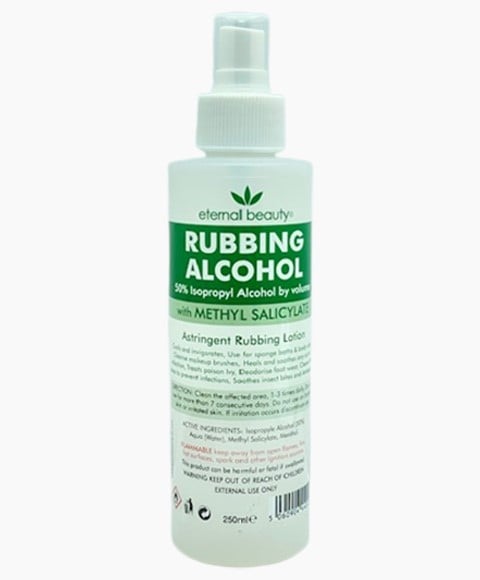 50 pour cent d'alcool à friction avec du salicylate de méthyle