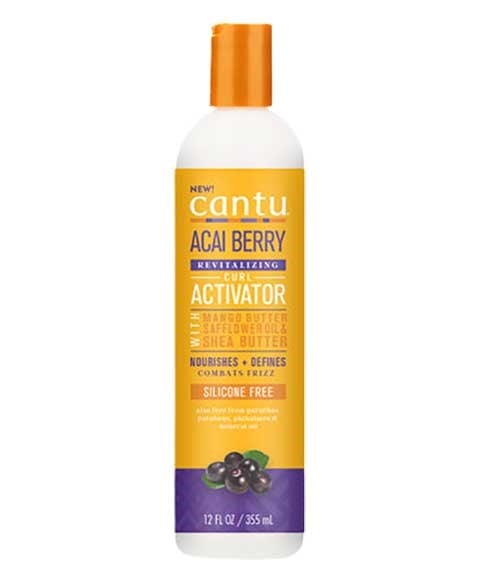 ACTIVATEUR DE BOUCLES REVITALISANT AUX BAIES D'ACAI ET AU BEURRE DE KARITÉ DE CANTU