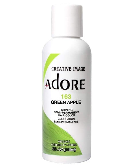 ADORE SHINING Coloration semi-permanente pour cheveux vert pomme 