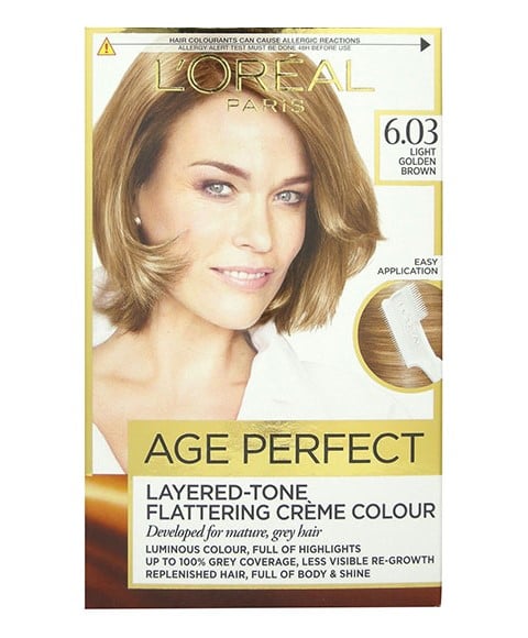 AGE PERFECT Layered Tone Flatteur Crème Couleur 6.03 LIGH