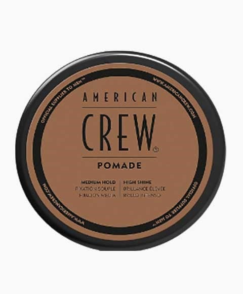 AMERICAN CREW POMADE À TENUE MOYENNE HAUTE BRILLANCE 